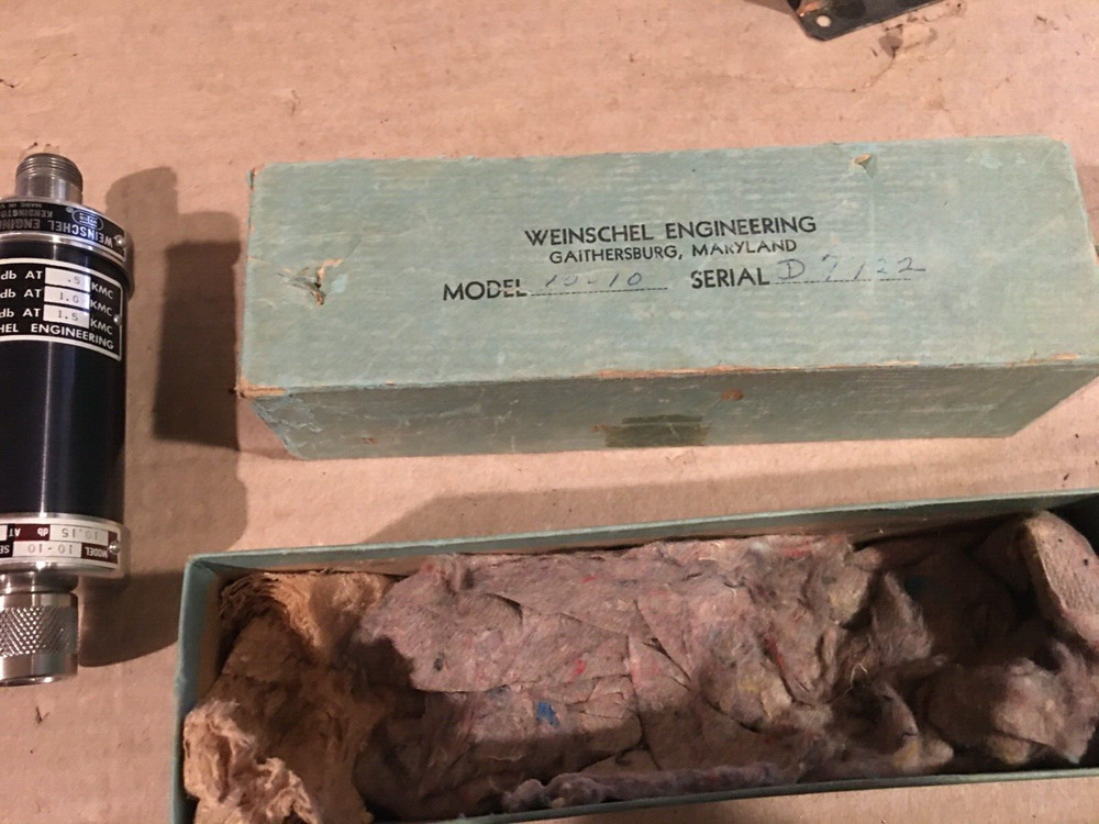 WEINSCHEL ENGINEERING model 10-10 used