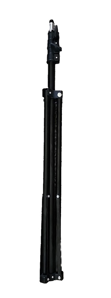 LS Light Stand Black Adjustable 2 Height Tiers Lightweight