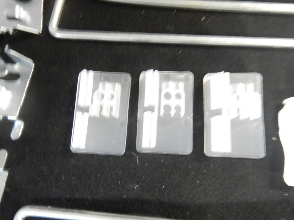 50 Pack 10" Hook with Label Holder for Pegboard Retail Display Use