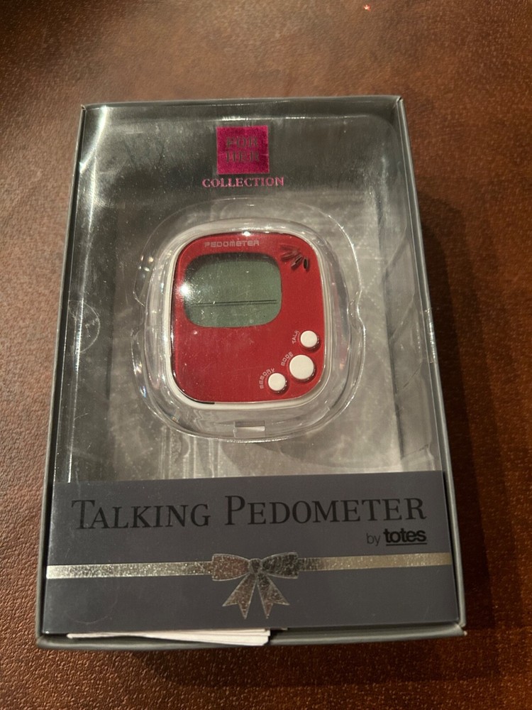 Totes Talking Pedometer From the "For Her" Collection