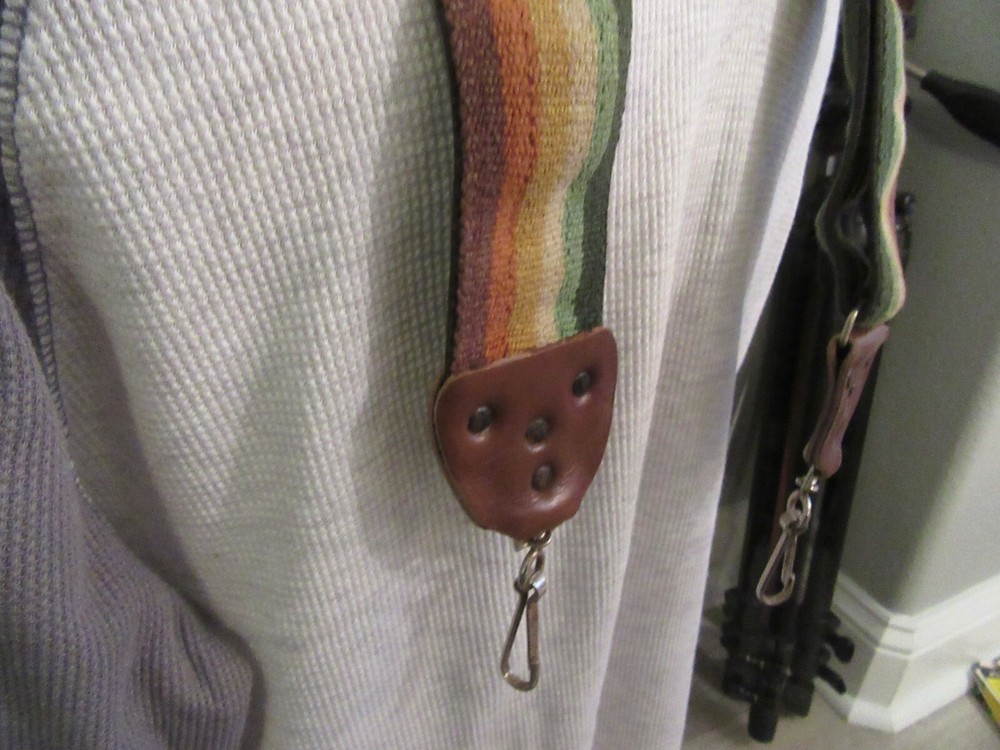 Nice Used Hippie Camera Strap Looks Nice Good Stitching Etc.