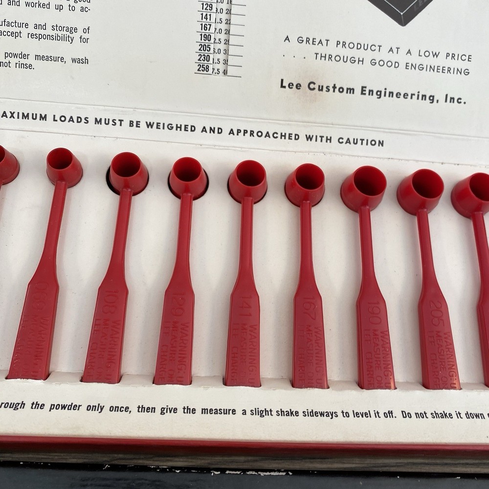 Vintage 1966 LEE Powder Measure Kit for Reloading