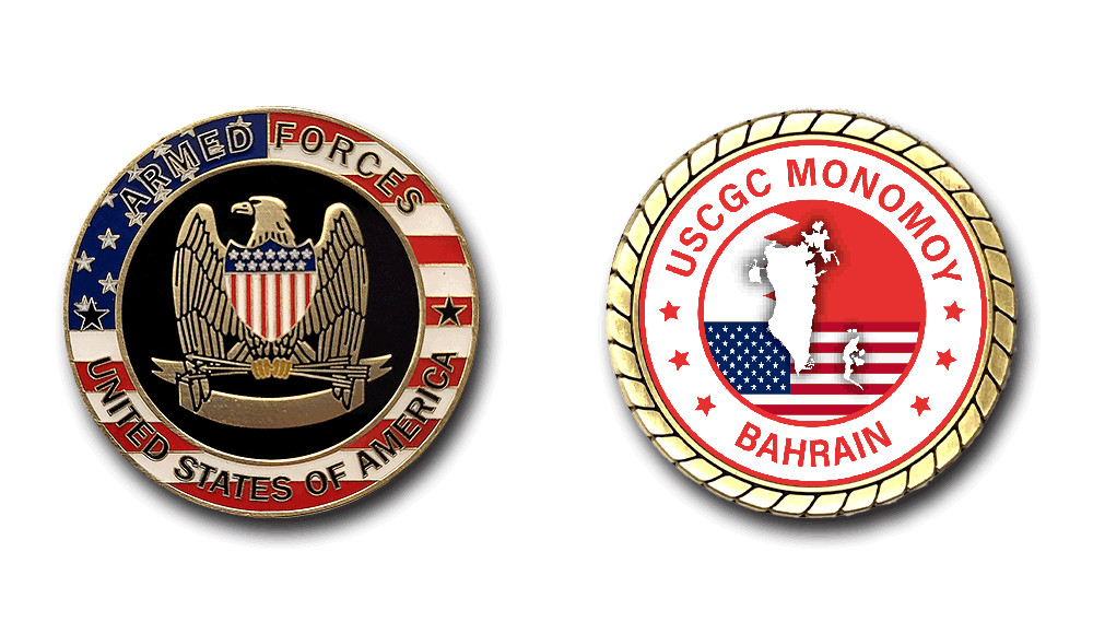 USCGC Monomoy Bahrain Challenge Coin