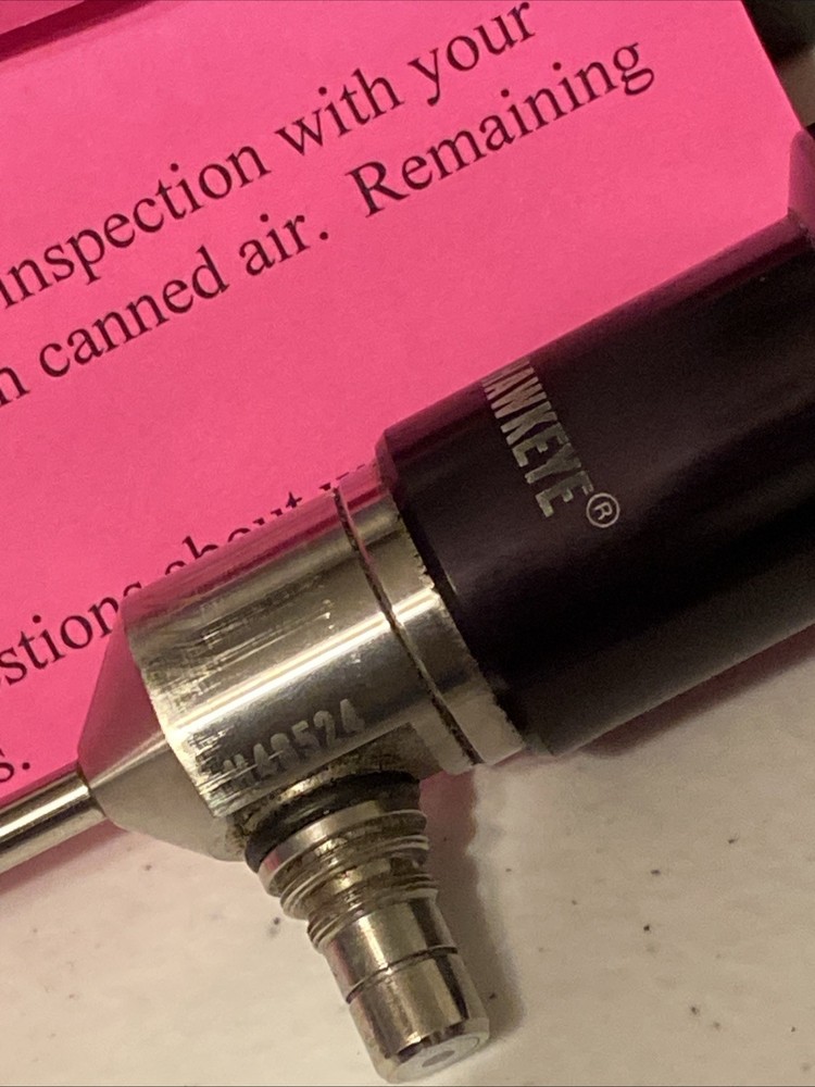 Hawkeye Short Borescope CM-415 Tested Working Complete Kit