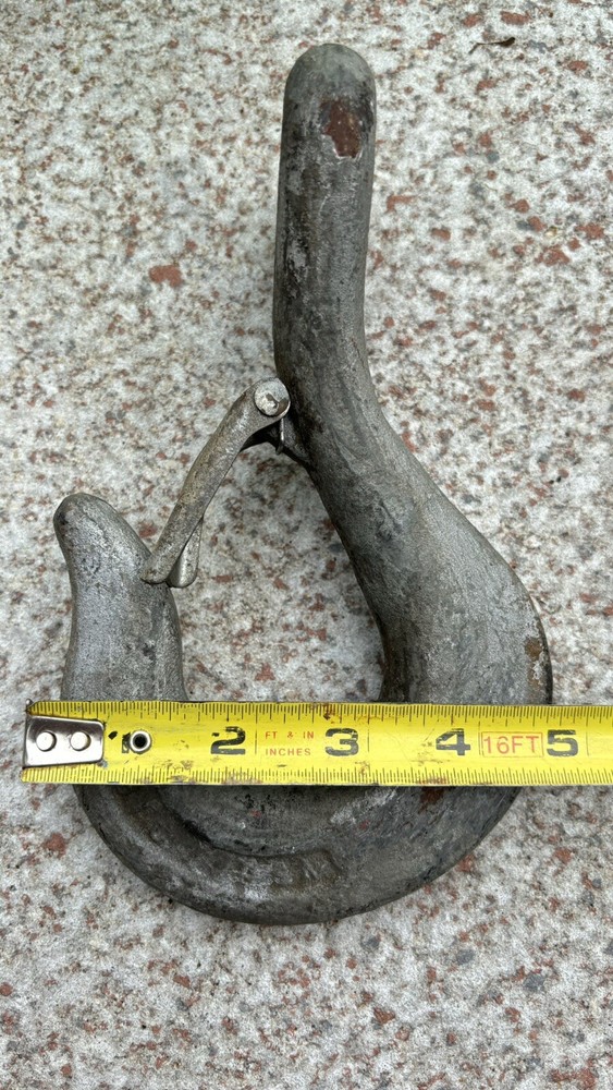 Vantage Heavy Duty Alloy Eye Hook with Latch,double Clovis Link & Link Ring Set