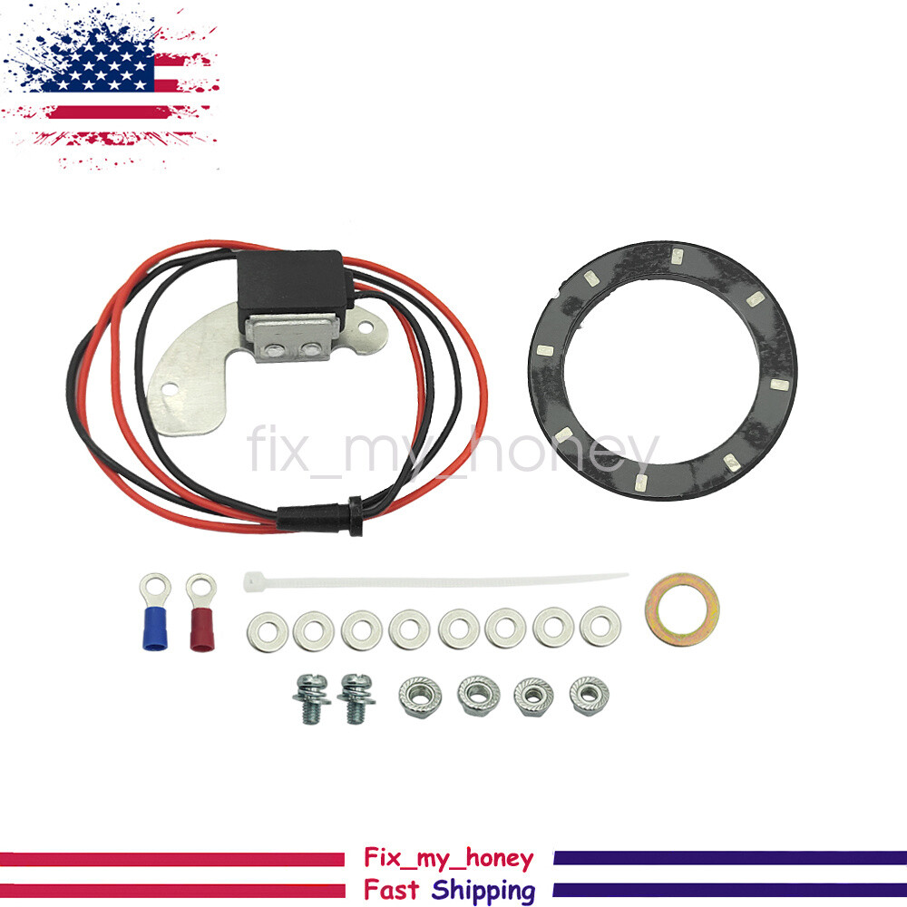 Electronic Ignition Conversion Kit Fits for Delco 8 Cylinder 1181 Ignitor Kit