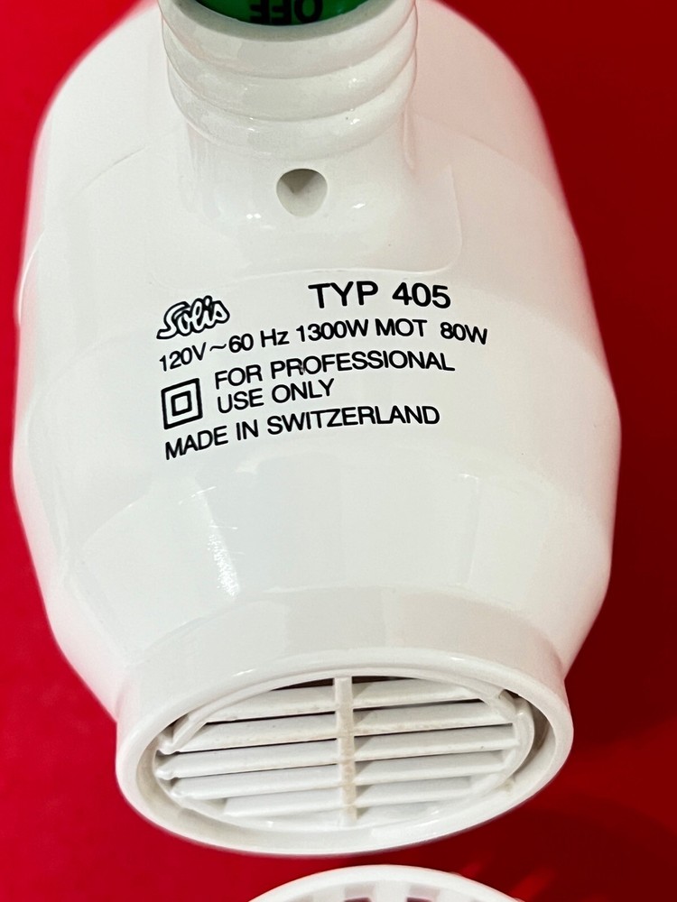 Solis Match Proffisional Hair Dryer White