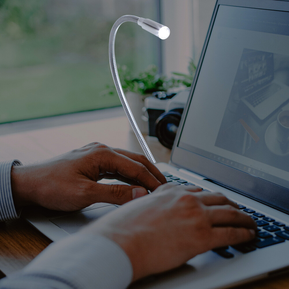 4pcs USB keyboard lamp Flexible Led Work Light Computer Light Accessories