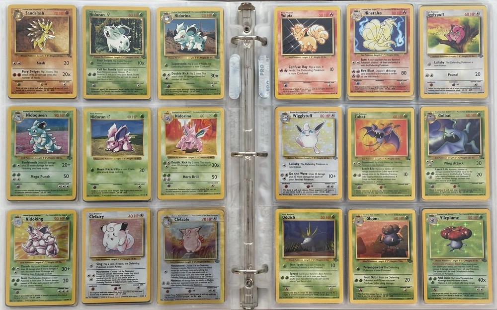 Pokemon Complete Original Set 151 Shadowless Collection Binder Energy