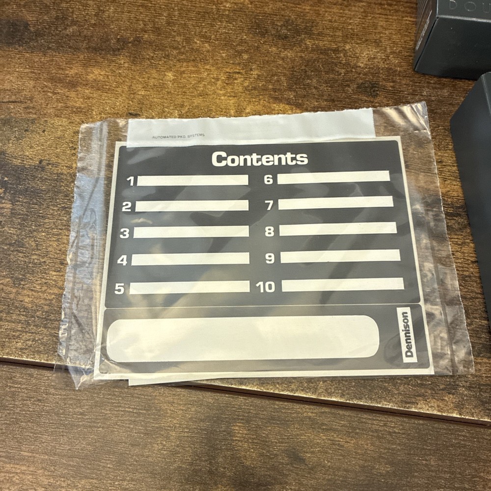 Elephant Memory Systems Single Sided Double Density Dennison DS DD 92-870-1