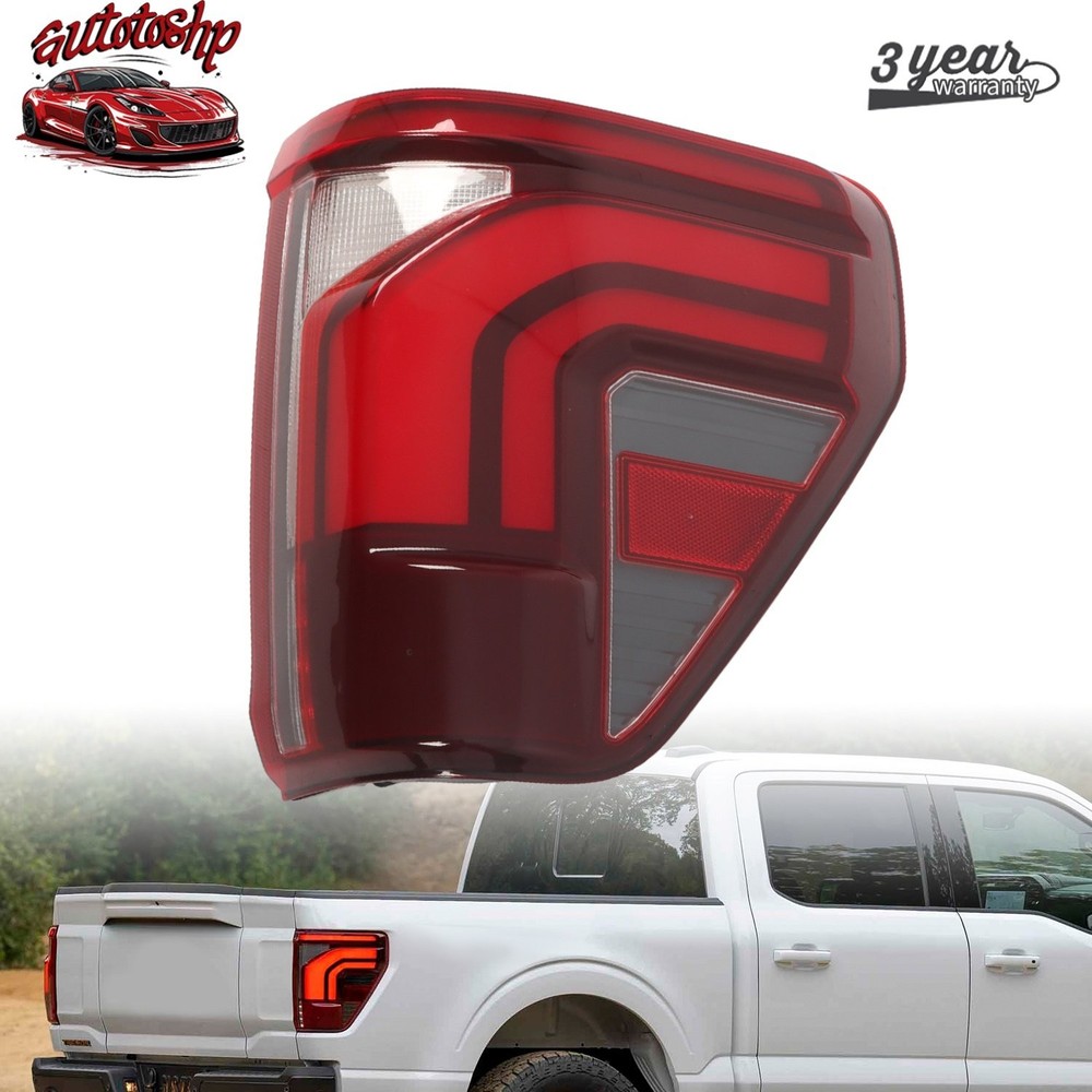 LED Tail Light For 2024 2025 Ford F-150 Lamp W/BSD Right Passenger Side RH