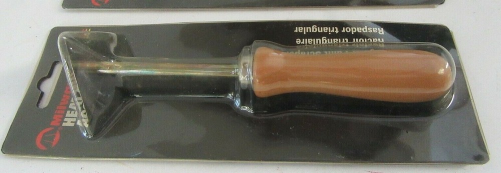 (2 Pack) New Milwaukee Triangle Multi-Purpose 2" Paint Scraper Works on Windows