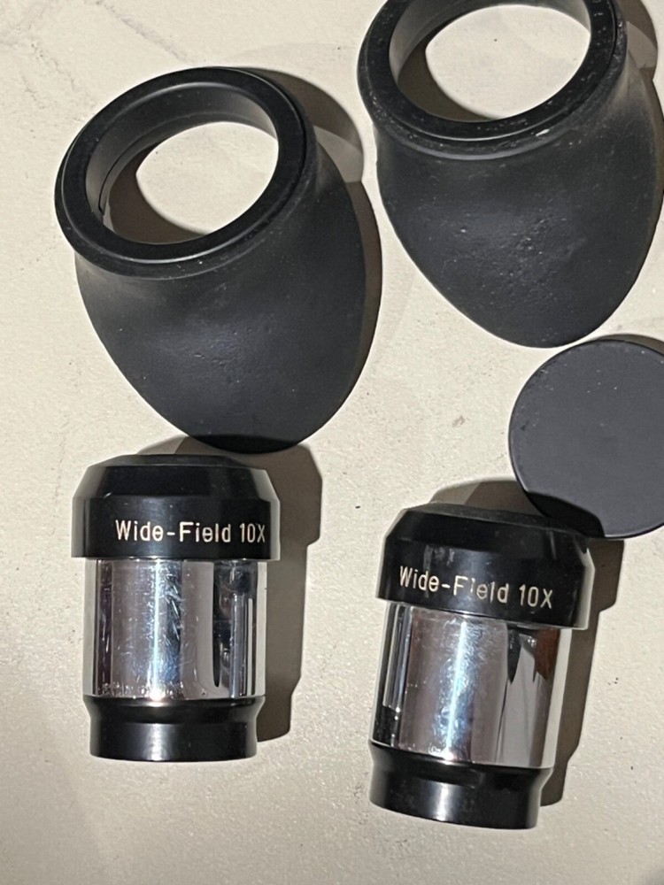 Vintage Graf Afsco 58-6523 Microscope with Light in Case