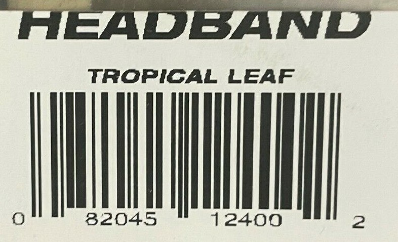 NEW Exalt Camouflage Headband - Tropical Leaf