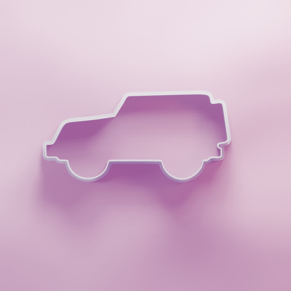 4x4 Rover Car Cookie Cutter