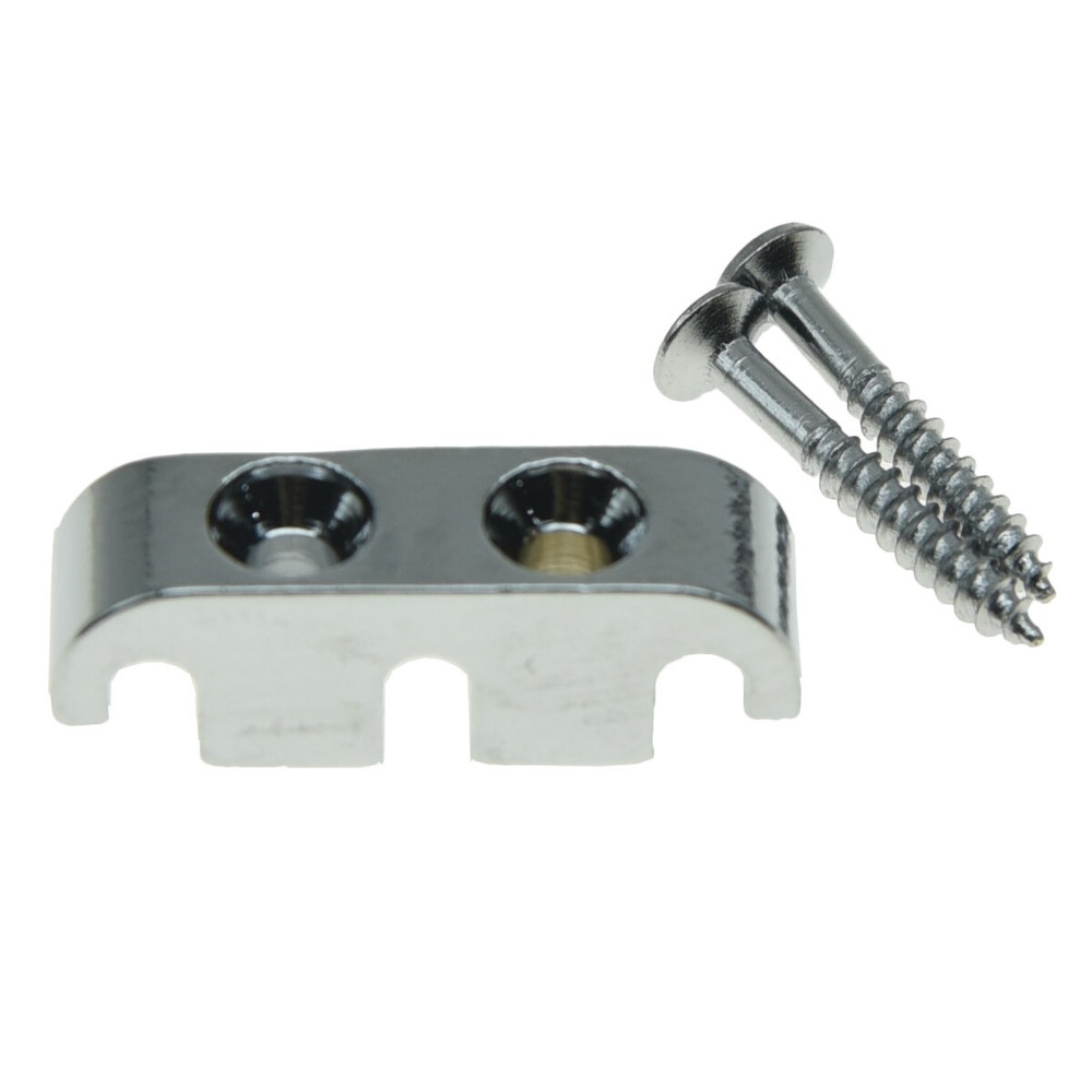 KAISH Bass String Tree Retainer with Mouting Screws Gold/Chrome/Black
