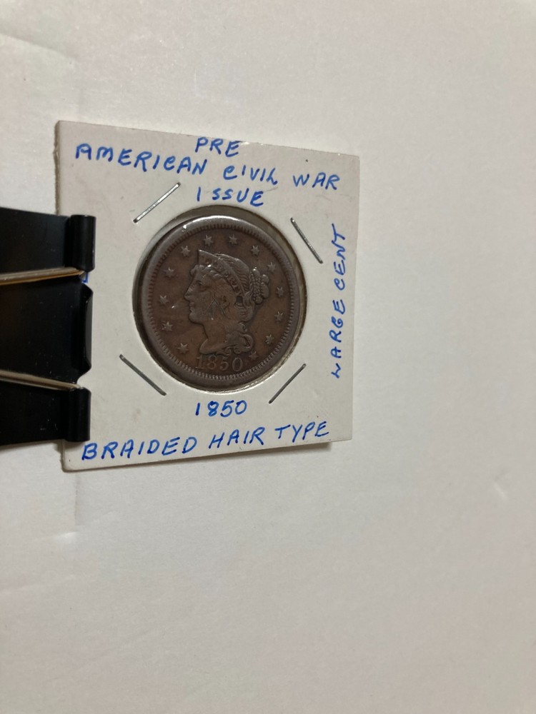 Coin USA 1850 One Cent - Copper