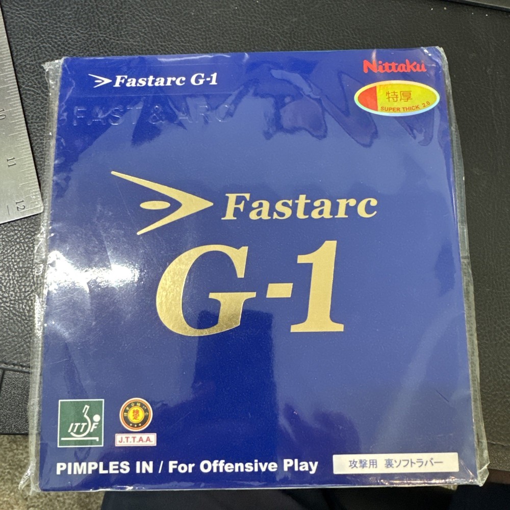Nittaku Fast Arc G-1 Rubber 2.1mm Red