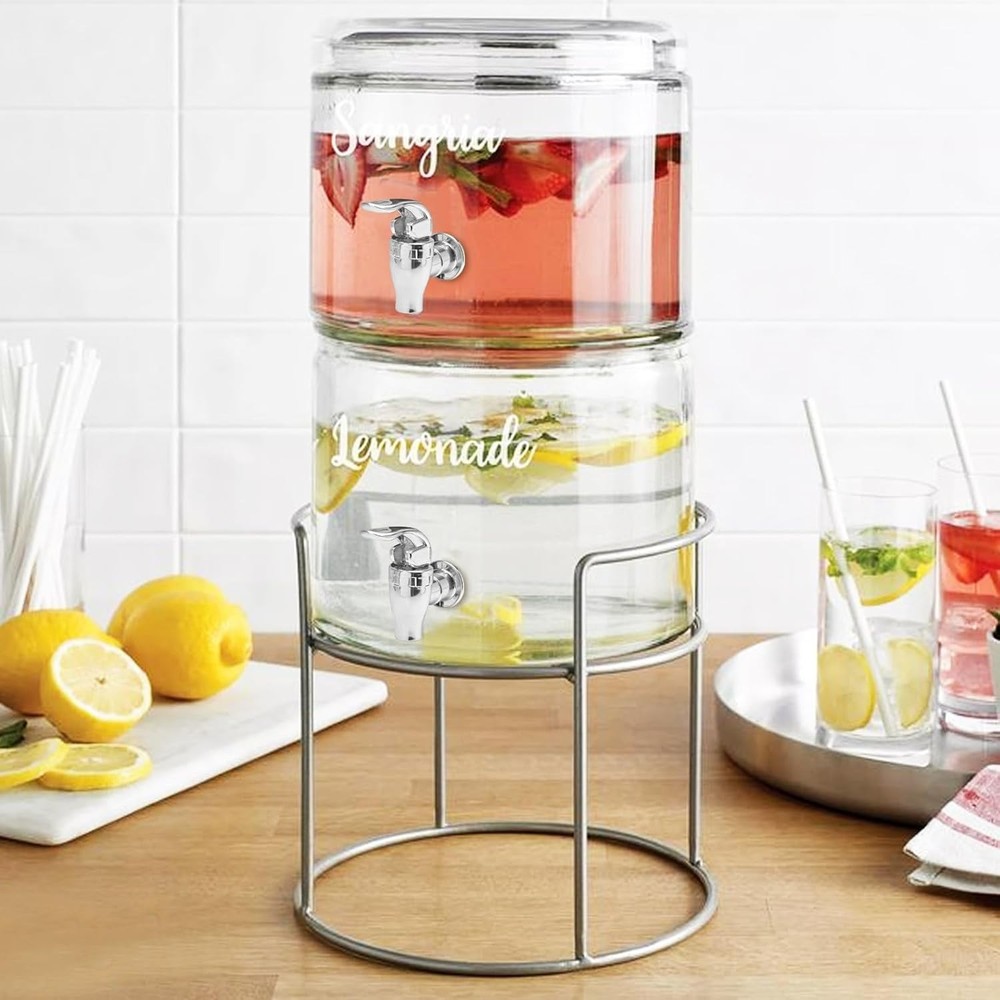 Durable Food-Grade Plastic Replacement Spigots – 2 Pack with Installation Kit