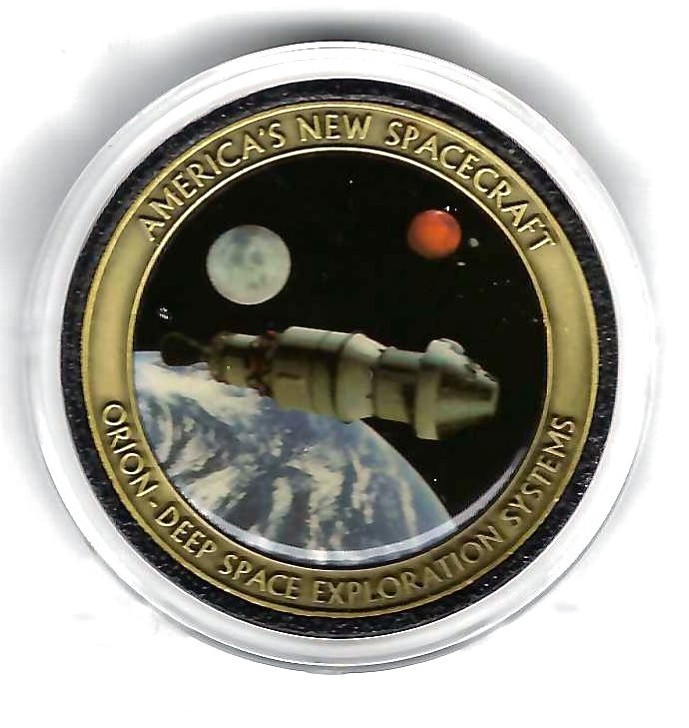 COIN  NASA ORION EFT-1 FLIGHT TEST COMMERATIVE    JP-11