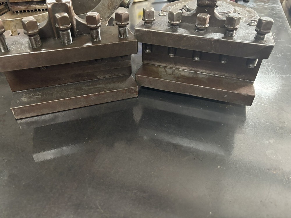 Hahn-Kolb Lathe 40 Position Quick Change Tool Post With 2 Holders BIG LATHE