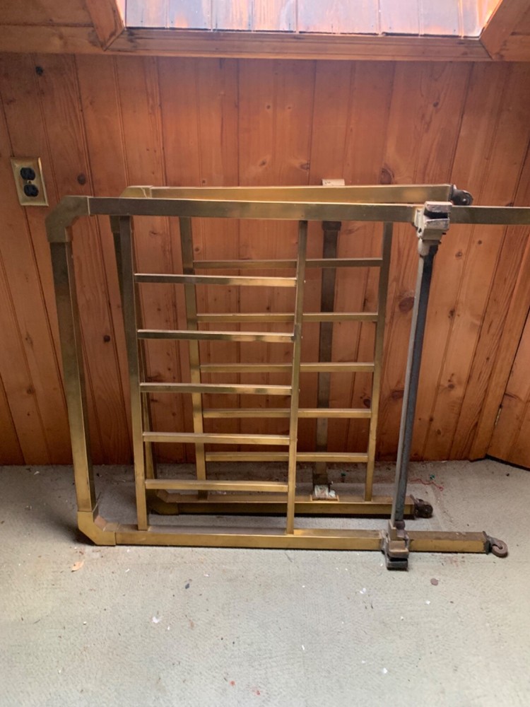 antique twin brass bed frame