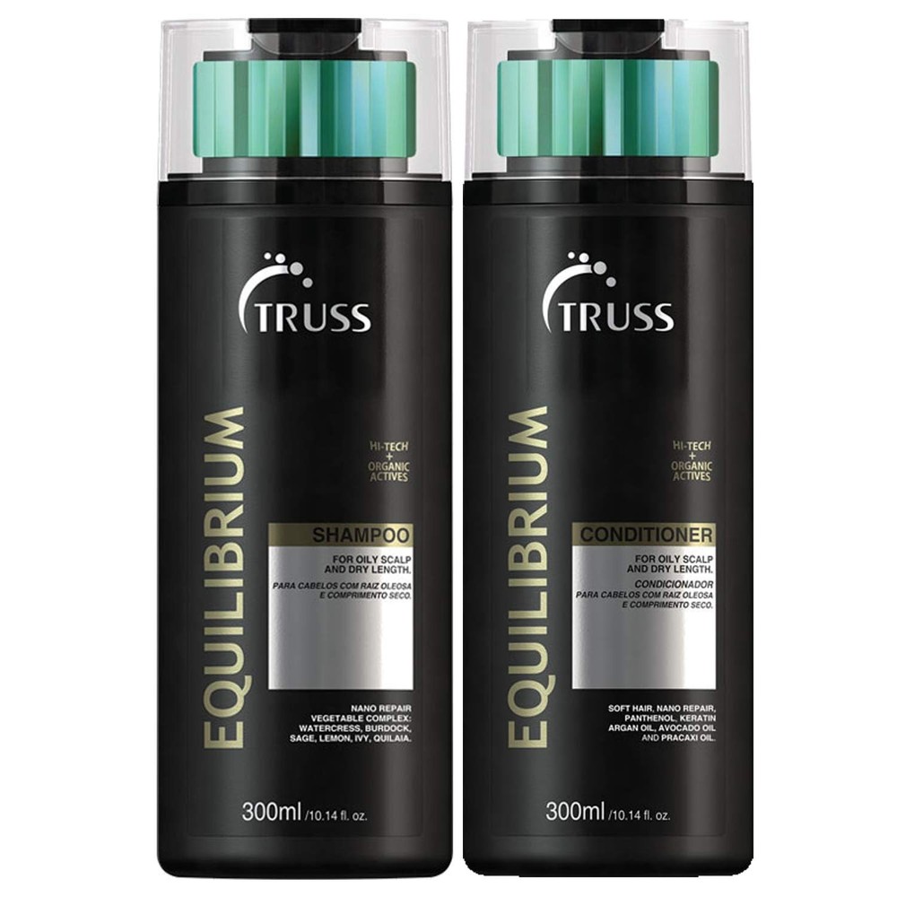 TRUSS Equilibrium Shampoo and Conditioner Set Bundle