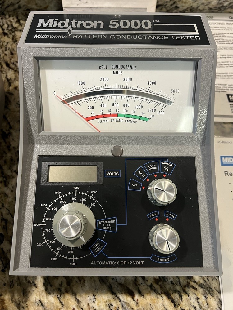 Midtronics Midtron 5000 Battery Conductance Tester Cased