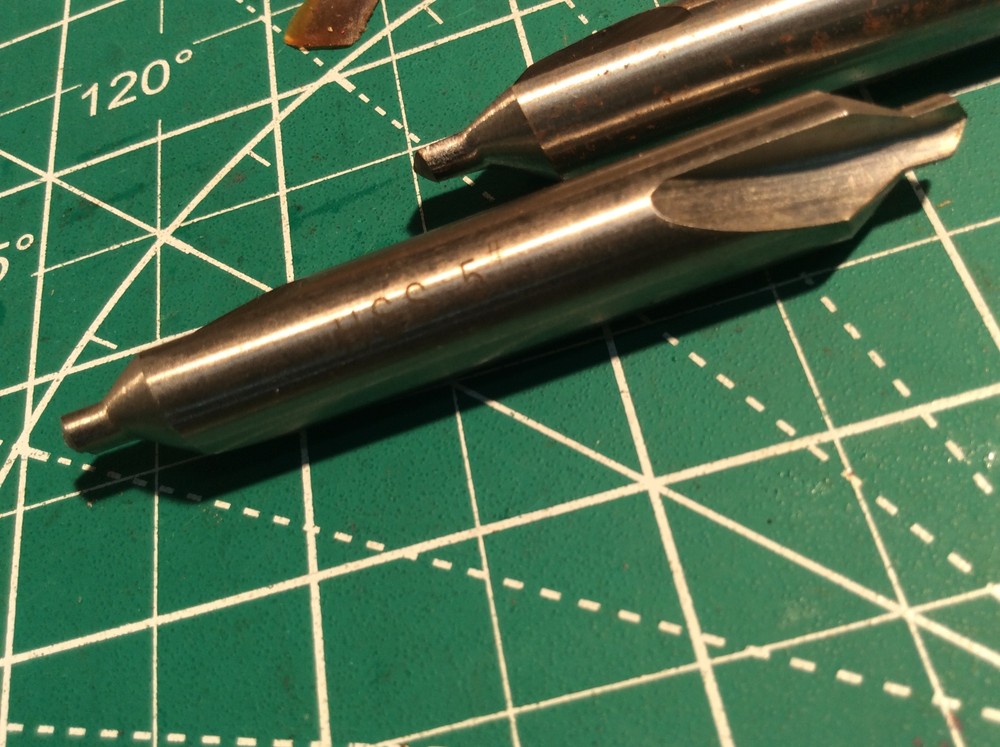 4 pc. Generic #5 HSS Combination Center Drill Countersink New (422)