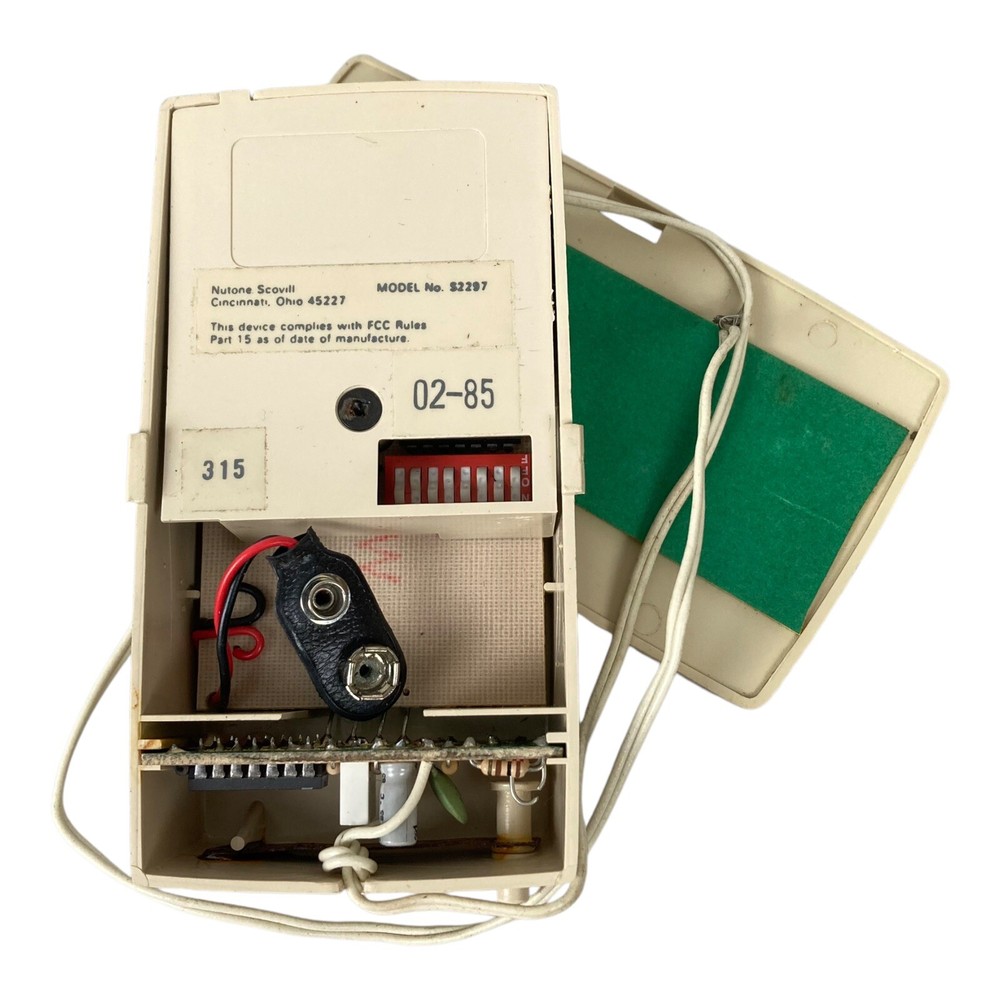 VTG NUTONE Scoville LINEAR ALERT D-24 52297 Digital Security Transmitter