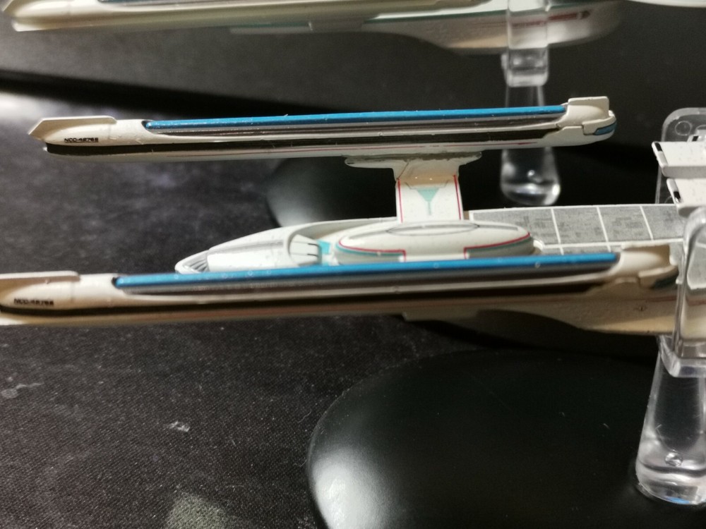 Star Trek Starships EAGLEMOSS EXCELSIOR CLASS REFIT DECALS - DECALS ONLY