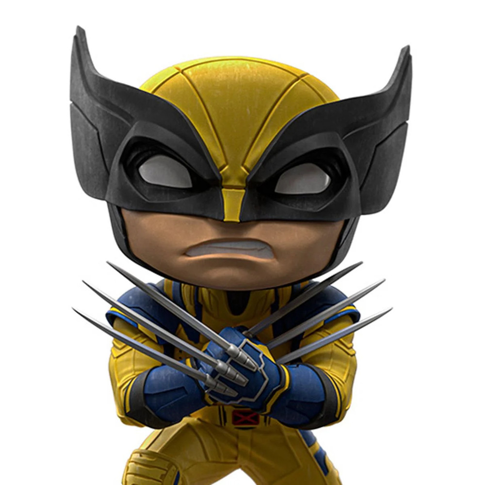 IRON STUDIOS • Deadpool + Wolverine • WOLVERINE • MiniCo Vinyl Fig • Ships Free