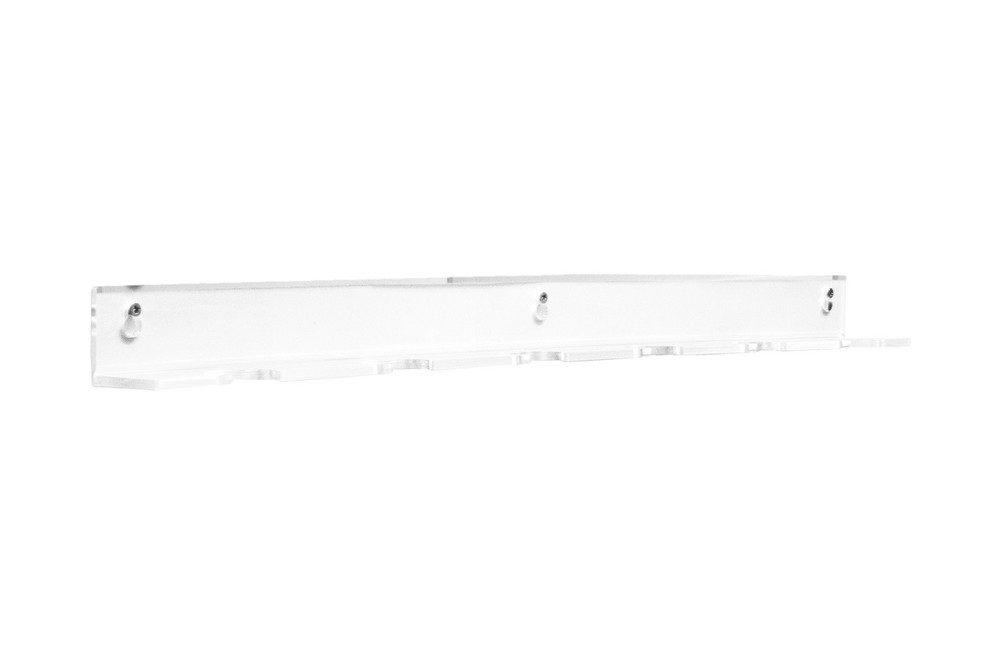 Clear Acrylic Baseball Wall Mounted Floating Shelf for 6 Baseball (A065A)