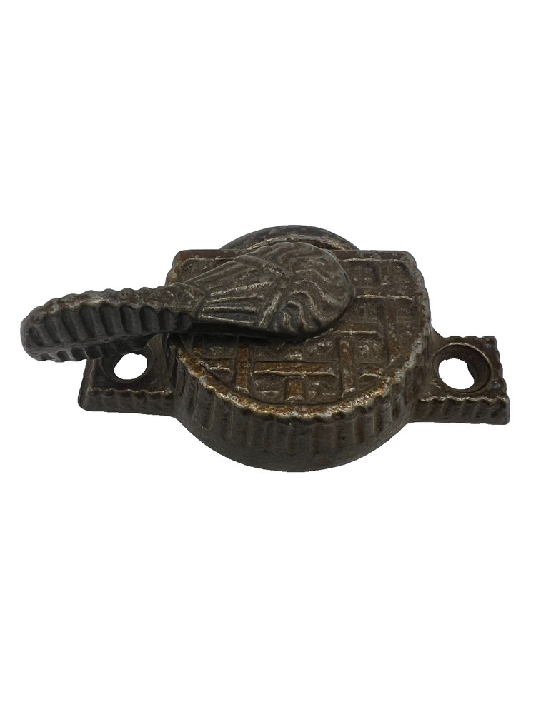 3 matching Victorian Aesthetic 2 pc. Window Lock Latch Sets