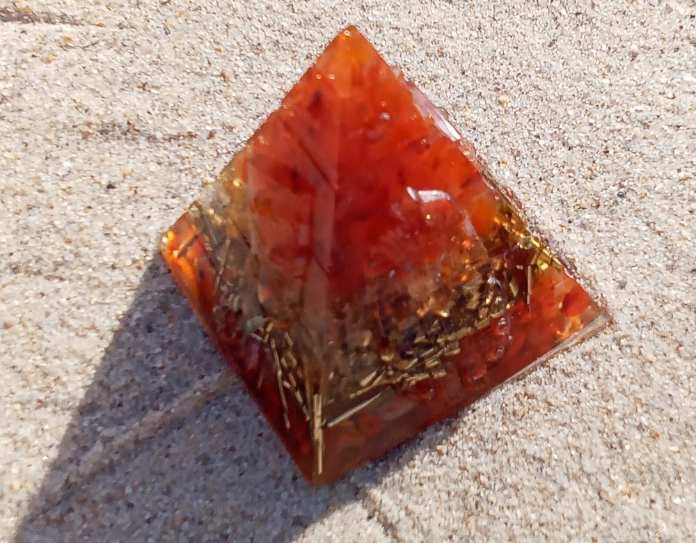 Orgonite Crystal Pyramid