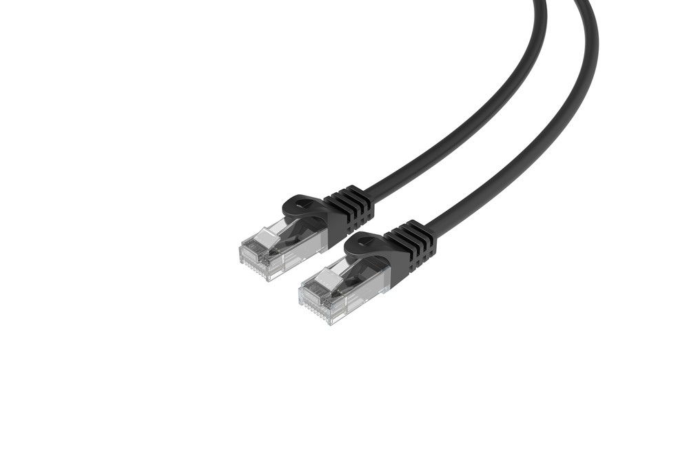 CAT6 Slim Ethernet Patch Cable Black 26 AWG 10FT 10 PACK