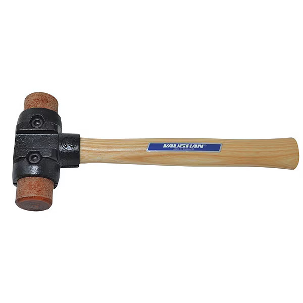 Vaughan Split Head Hammer Rawhide Mallet 2 lb 24 oz 12 inch Replaceable Tips