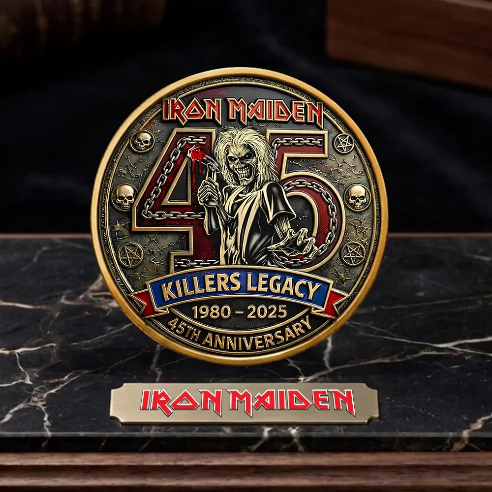 Maiden Killers 45th Anniversary Commemorative Coin