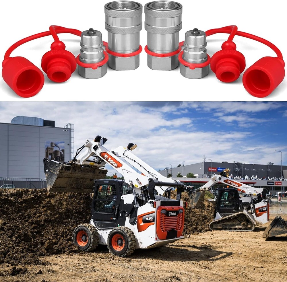 Durable 3/8" NPT Couplers for Agriculture & Construction