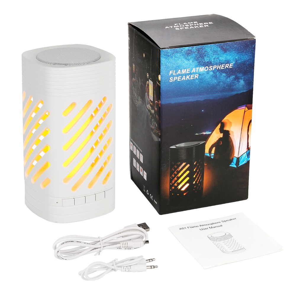 Smart LED Lamp Bluetooth Speaker Touch Wireless Camping Lamp Dimmable Charging