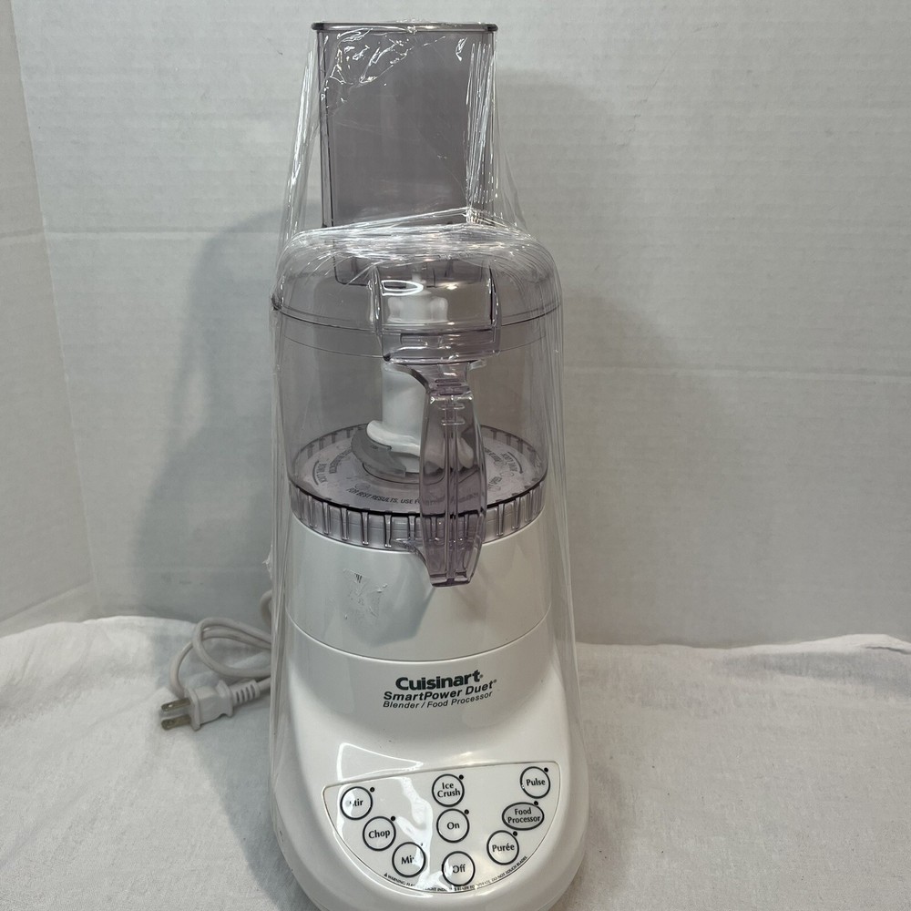 Cuisinart Smart Power Duet, Blender/Food Processor - WHITE- BFP-703