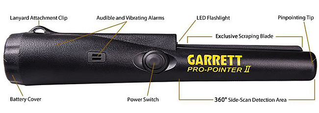 NEW Garrett PROPOINTER ll With EDGE Digger & Sheath Plus CAMO Pouch COMBO
