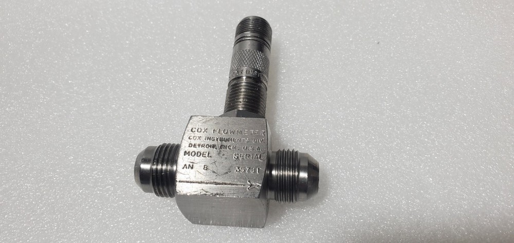 (Badger Meter) Cox Turbine Flow Meter, Model AN 8