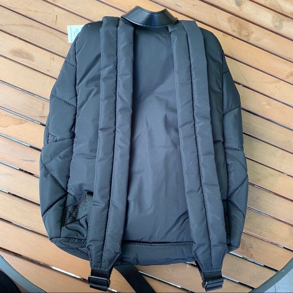 Marc Jacobs Women's Quilted Black Nylon School Backpack