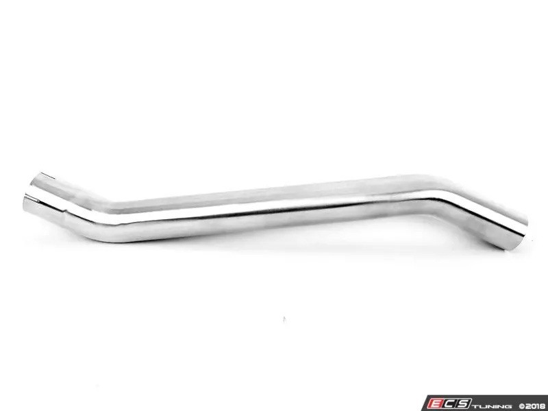 ECS Tuning Audi A4 B9 2.0 Front Resonator Delete Downpipe T304 SS ES#3690264