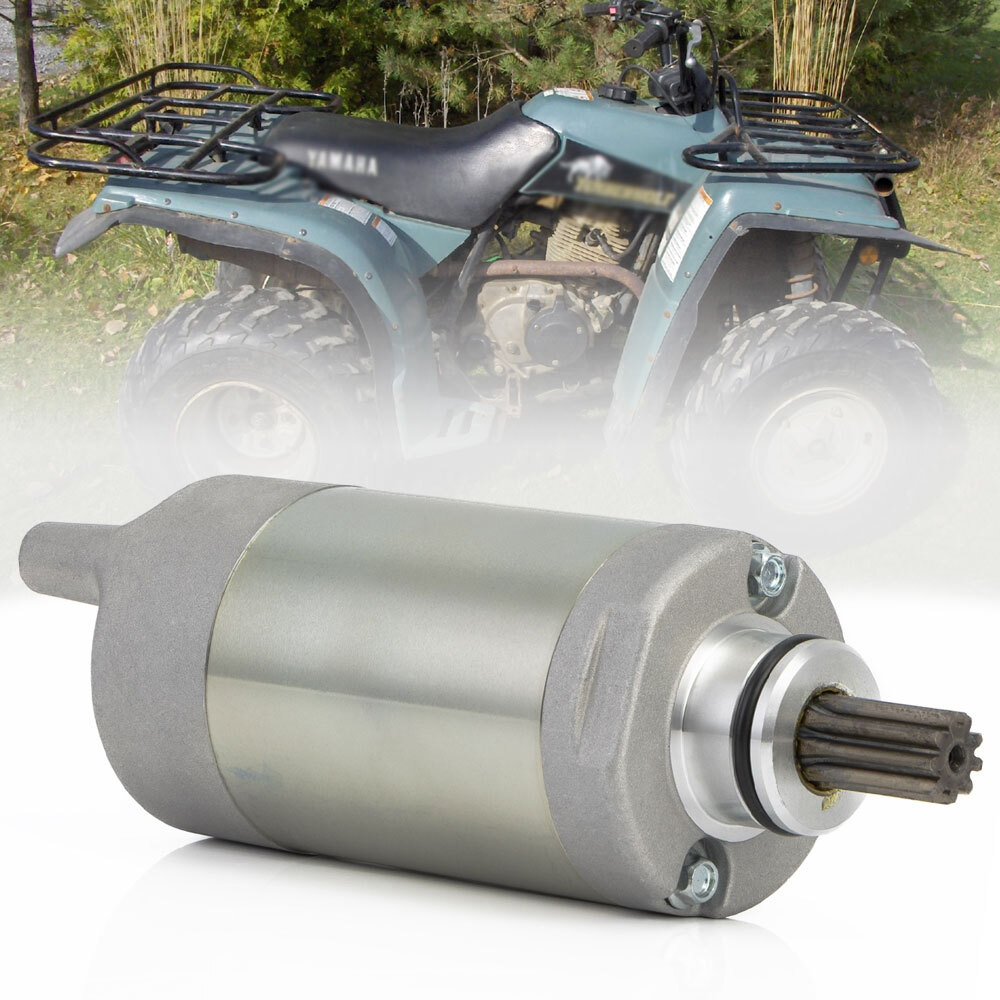 Starter Motor Assembly For Yamaha Bear Tracker 250 YFM250B 1999 2000 2001 2002