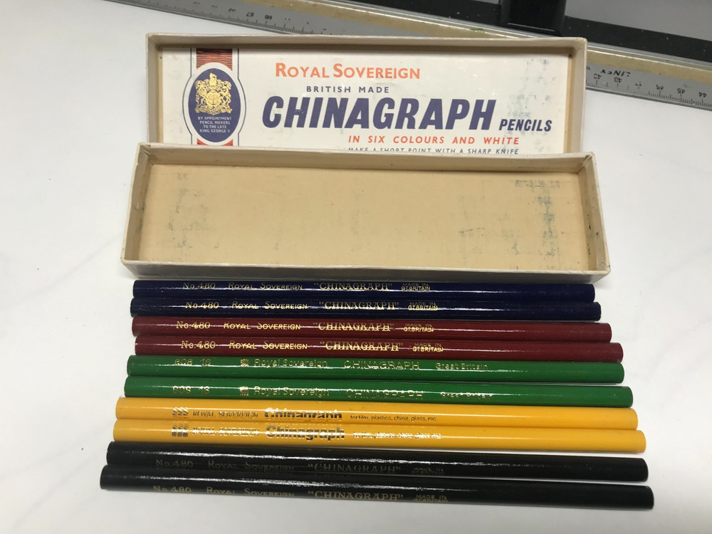 Signwriting Chinagraph Pencils