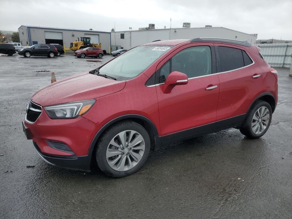 LEFT RED ROCKER PANEL MOULDING OEM 2014 BUICK ENCORE
