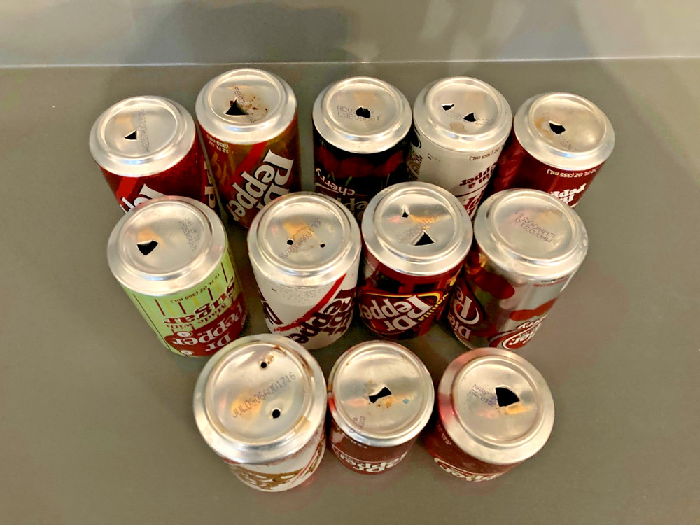 Dr Pepper Can Collection Starter Kit (12 cans)