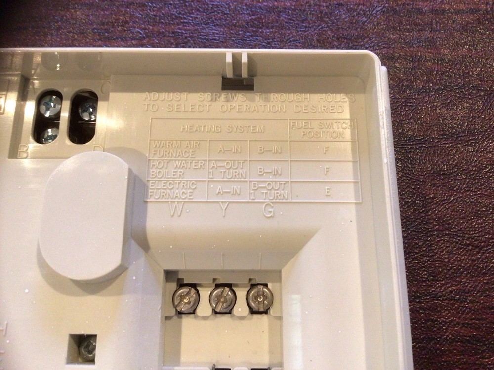 HONEYWELL Magic Stat 7 Day Programmable Heating Cooling Thermostat, preowned